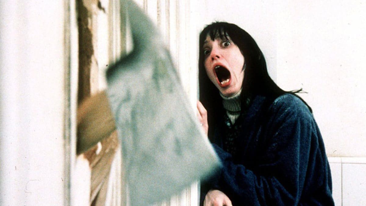 Shell Duvall in Stanley Kubrick's The Shining.