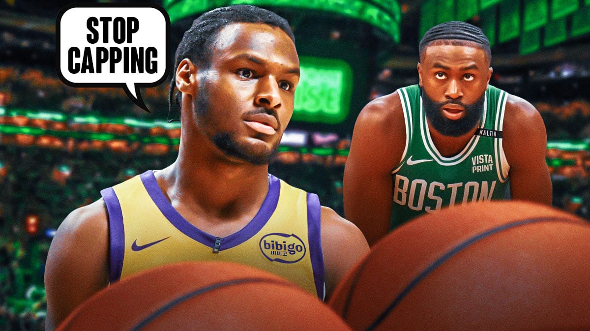 Bronny James, Jaylen Brown, Celtics, Lakers, Summer league