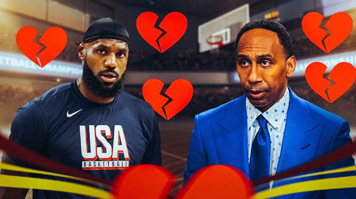 Stephen A. Smith, LebRon James, Lakers, Bronny James, Team USA
