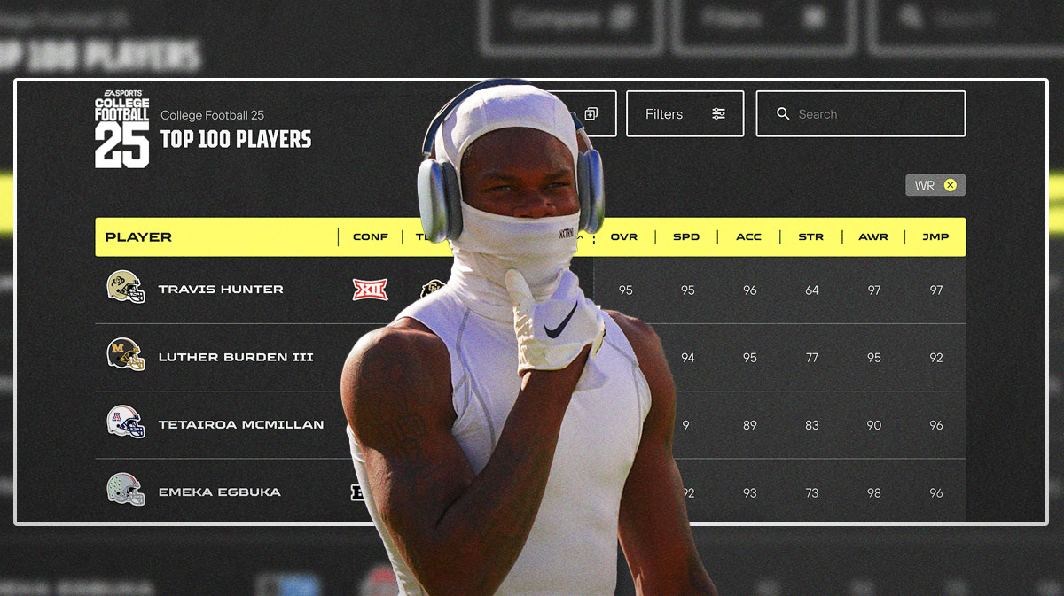 Travis Hunter Is College Football 25's Best WR
