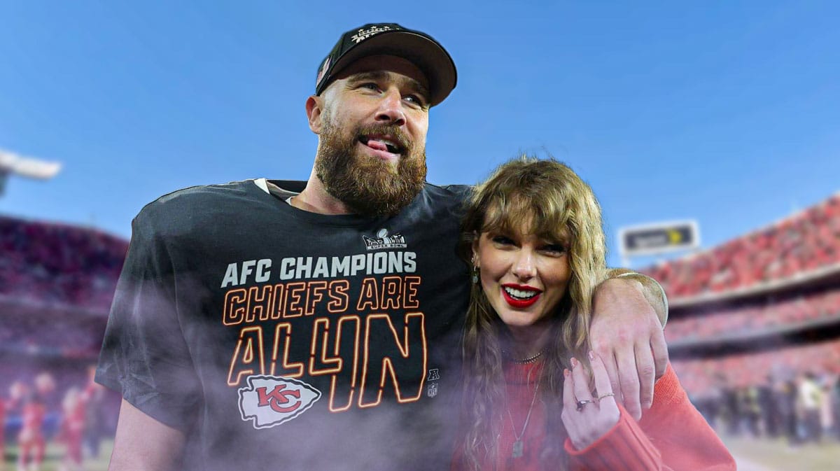 Travis Kelce's Arrowhead Stadium VIP suite gets Taylor Swift makeover