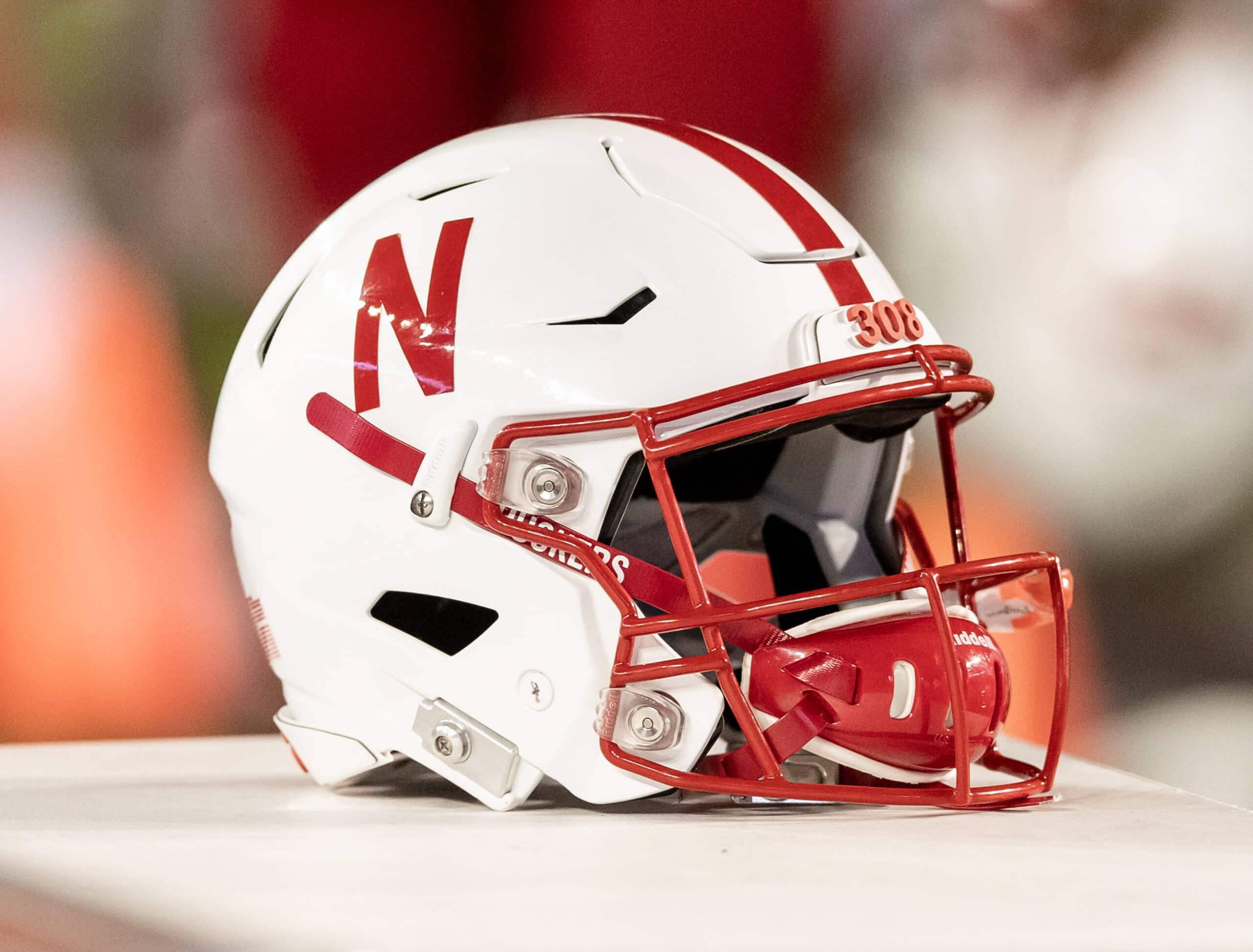 Nebraska football helmet.