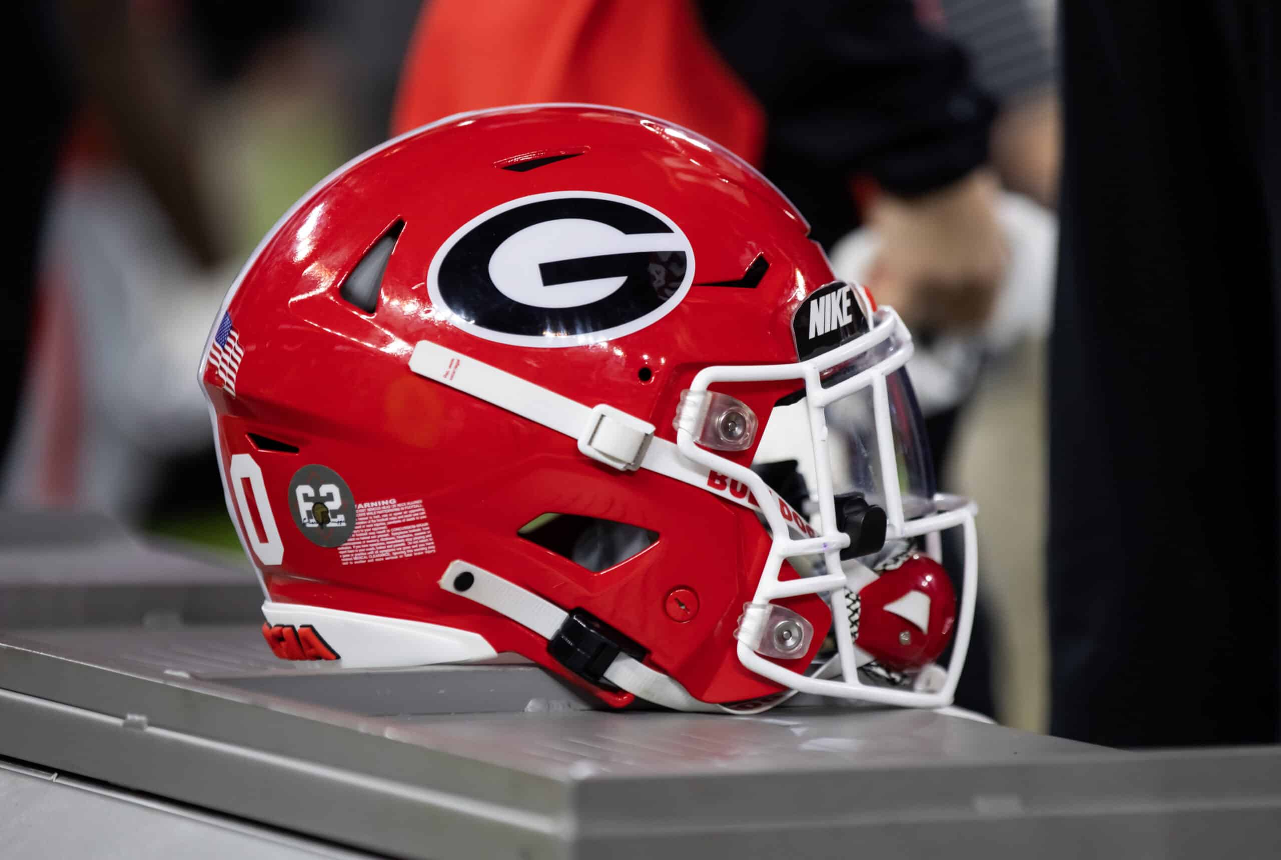 Georgia football helmet.