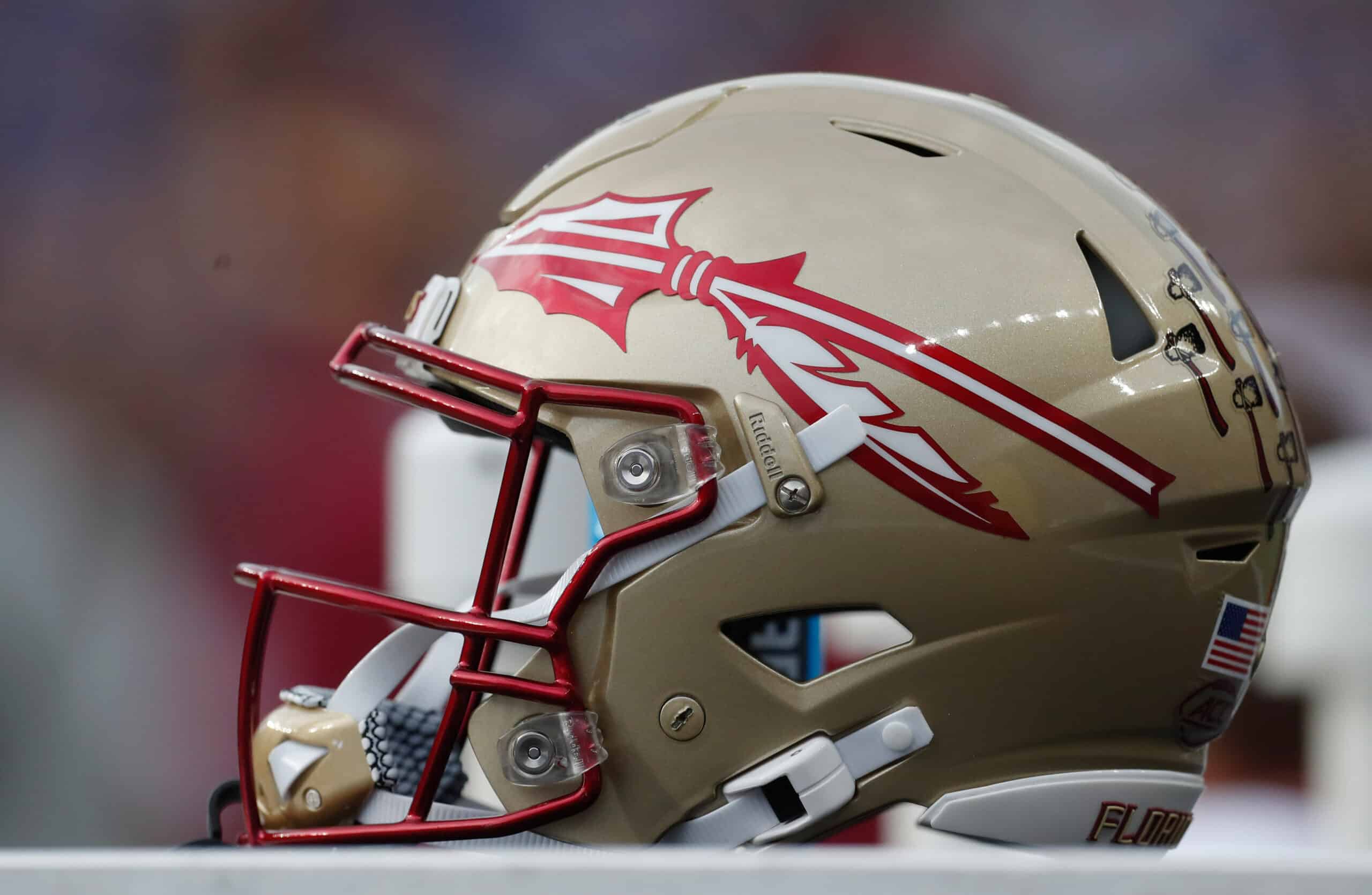 Florida State football helmet.