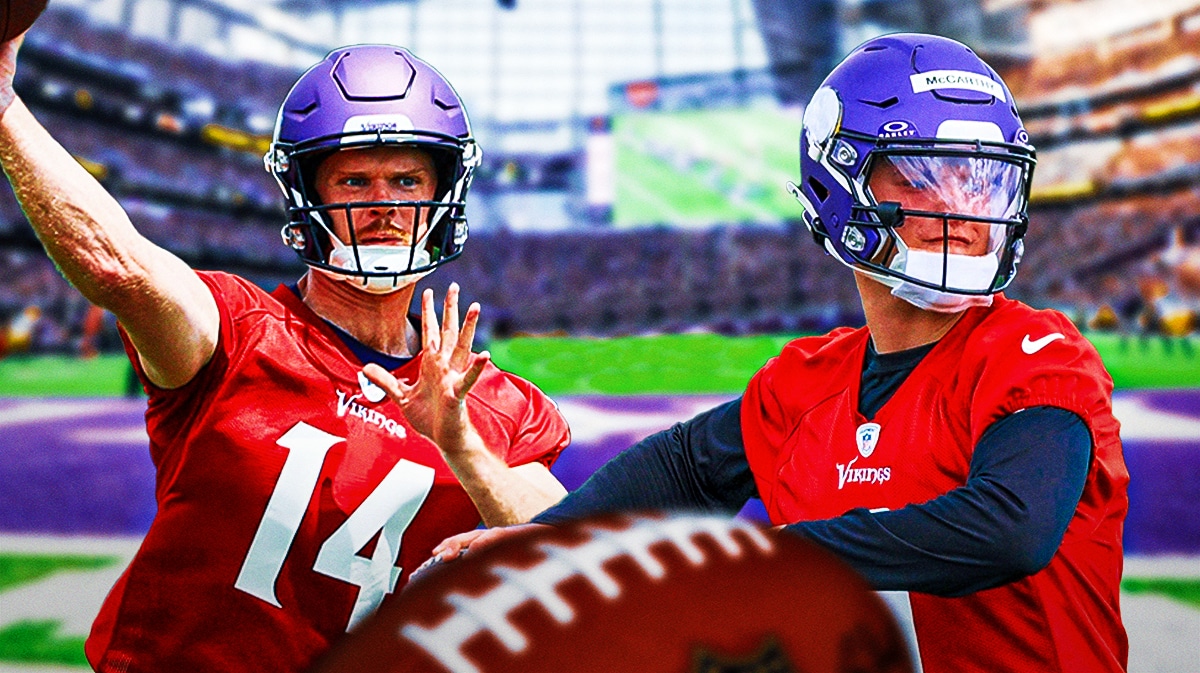 Vikings QB competition heats up - Vikings News QB Competition Heats Up As Sam Darnold JJ McCarthy Shine 