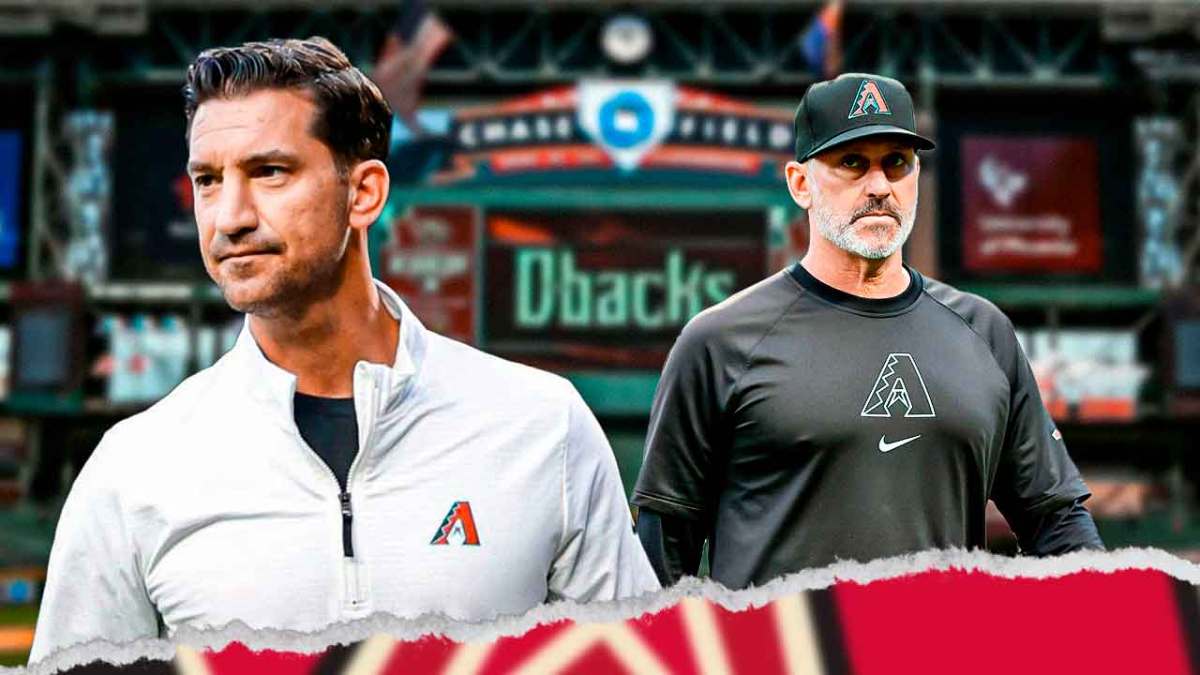 Arizona Diamondbacks GM Mike Hazen and manager Torey Lovullo