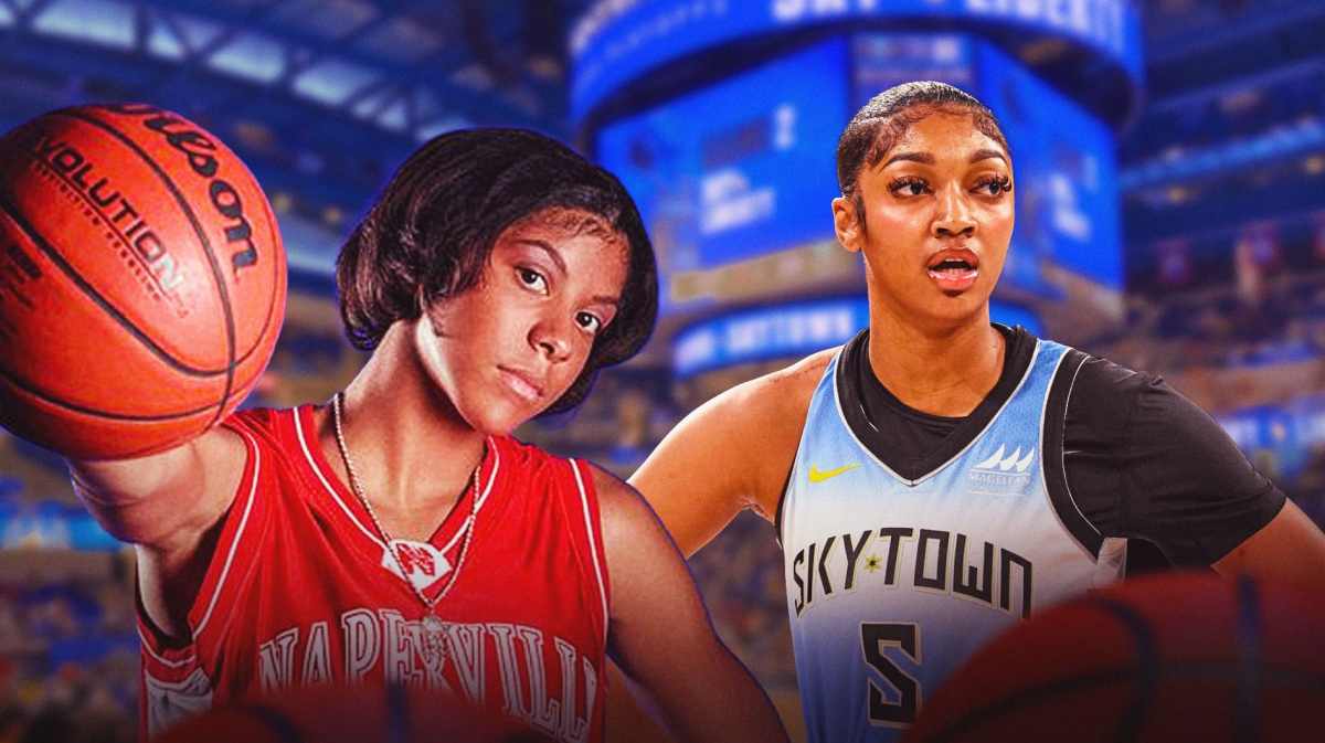 Sky Angel Reese with Candace Parker and Caitlin Clark amid streak breaking vs. Liberty