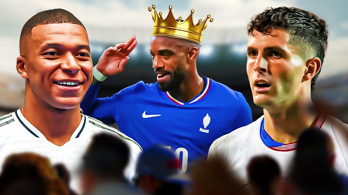 France Kylian Mbappe and USMNT Christian Pulisic amid Olympics