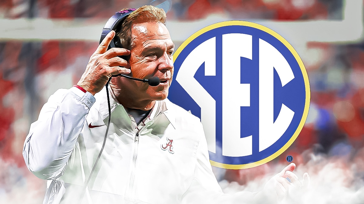 Nick Saban, SEC logo