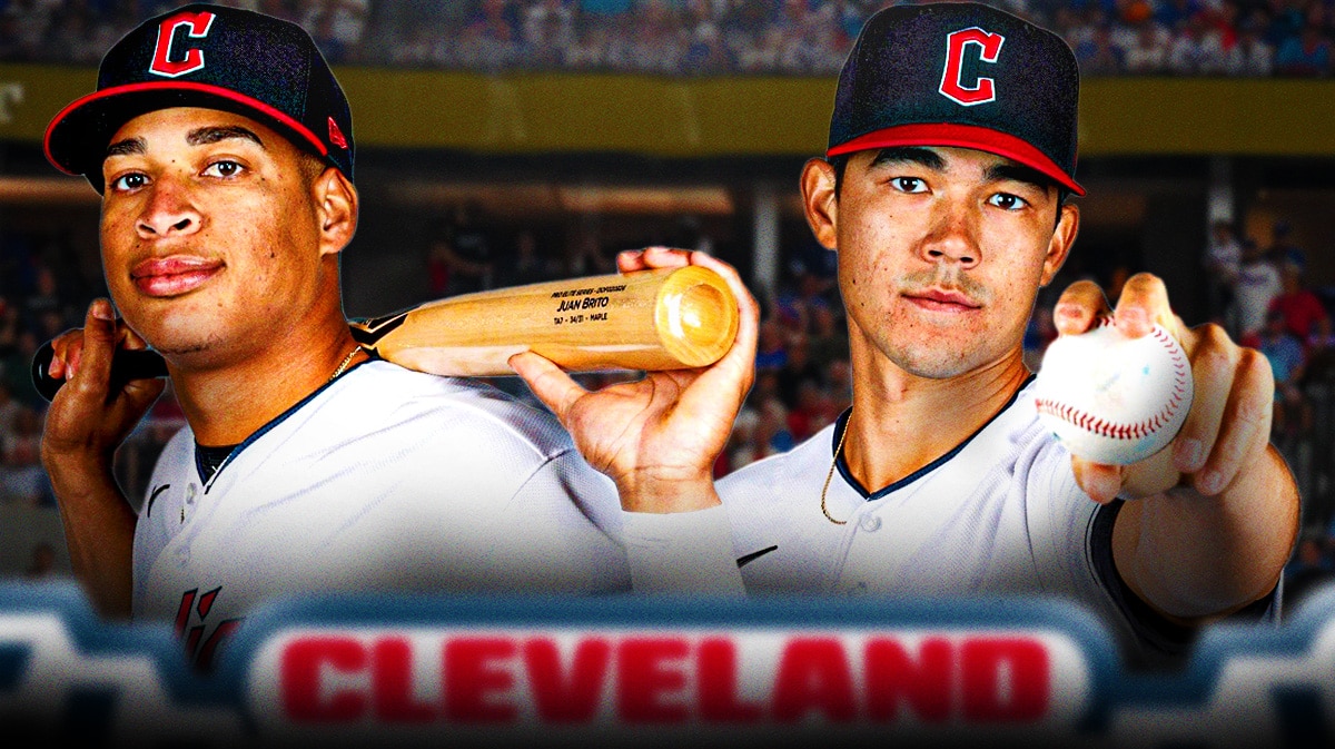 Cleveland Guardians prospects Juan Brito and Joey Cantillo