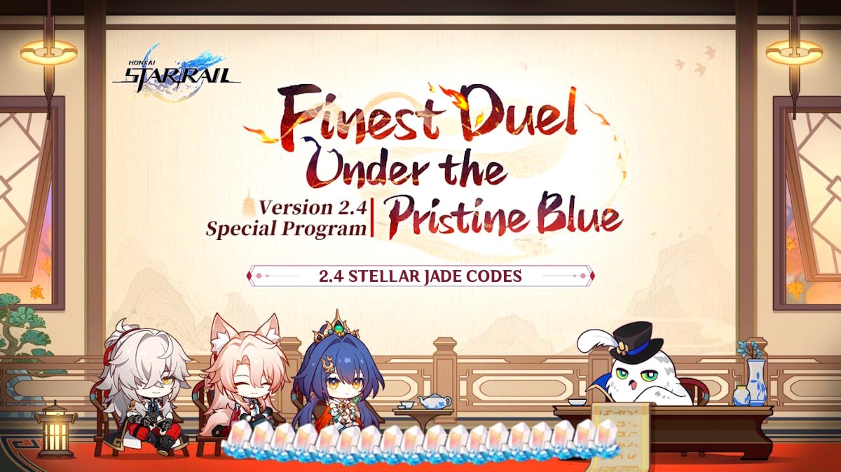 Honkai Star Rail Version 2.4 Livestream Redemption Codes