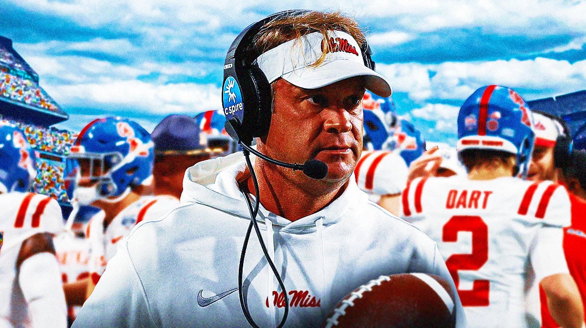 Ole Miss football coach Lane Kiffin.
