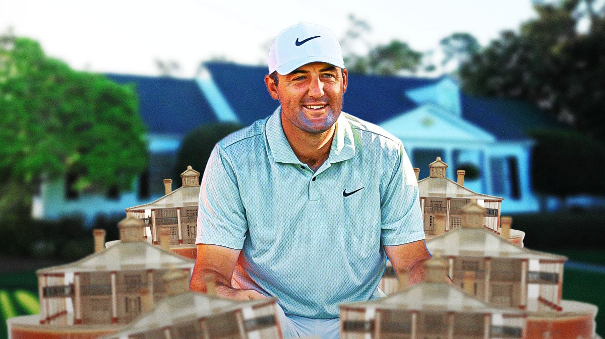 scottie scheffler at the masters