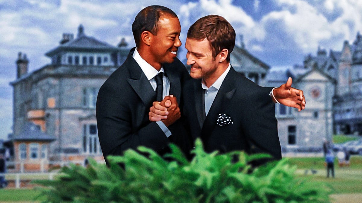 tiger woods justin timberlake