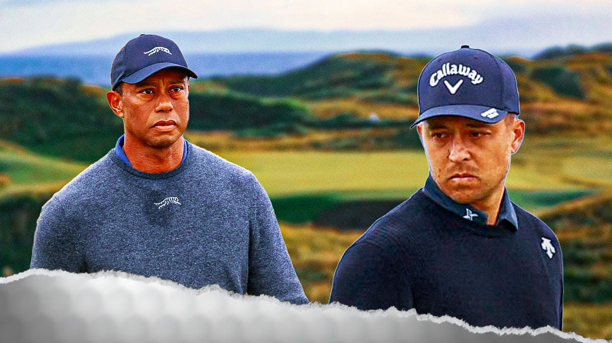 xander schauffele, tiger woods, open championship