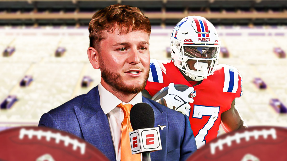Quinn Ewers got a key Damien Harris endorsement.