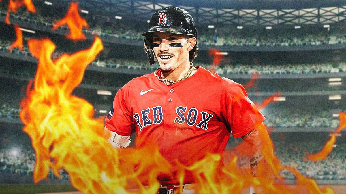 Jarren Duran on fire