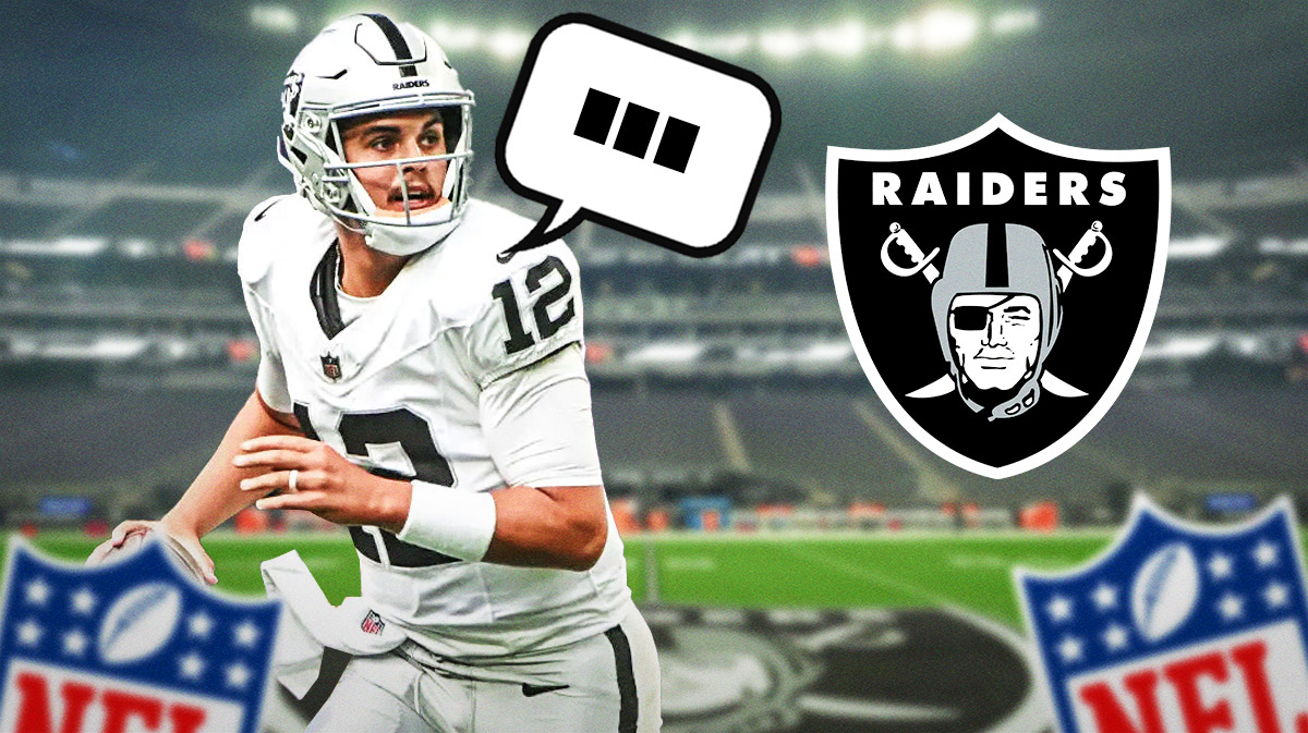 Raiders QB Aidan O'Connell Gets Brutally Honest On Pick-6 Amid Training ...