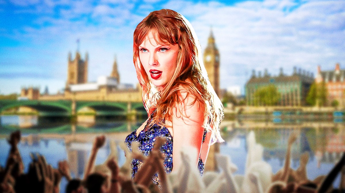 Taylor Swift makes first appearance in London after Vienna terror plot