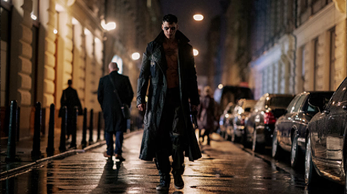 Bill Skarsgård as The Crow.