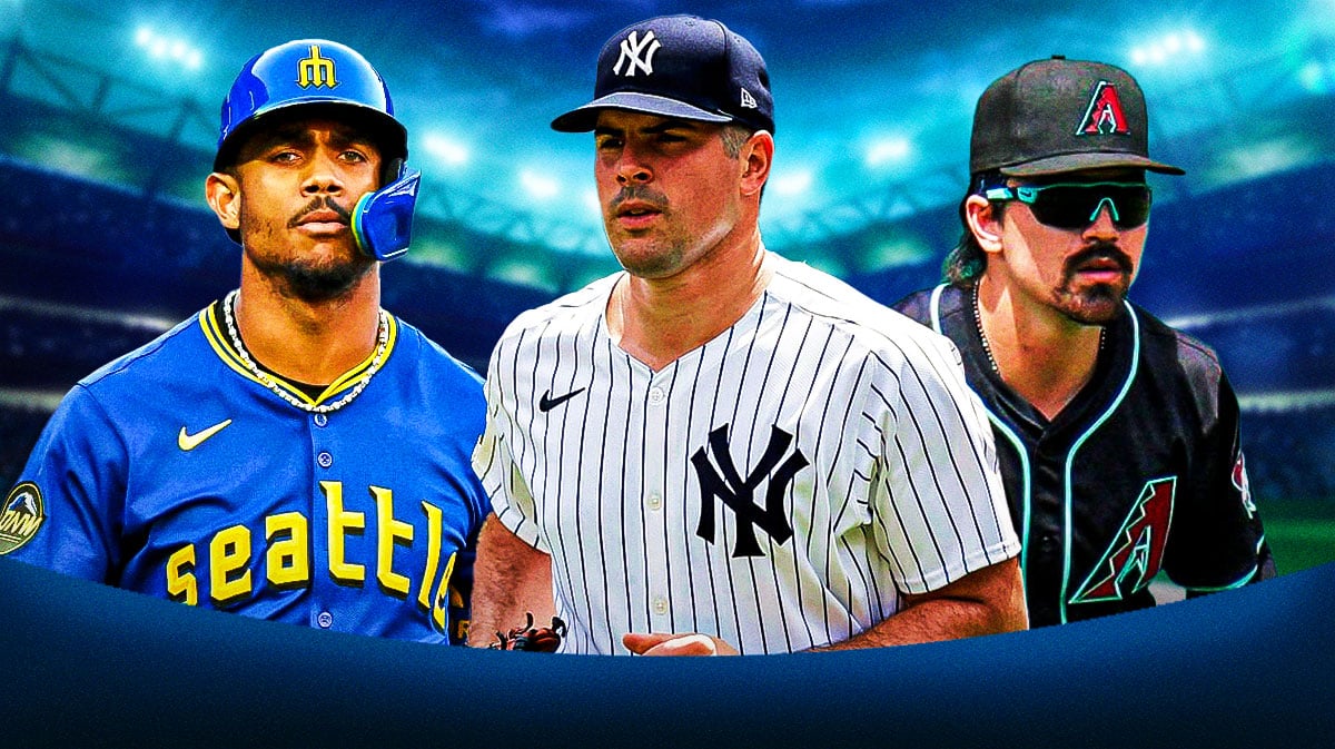 Seattle Mariners Julio Rodriguez, New York Yankees Carlos Rodon, Arizona Diamondbacks Corbin Carroll