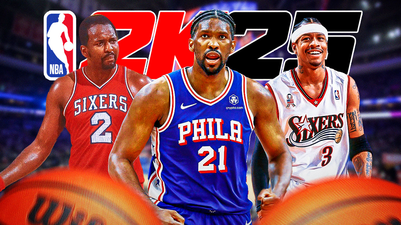 76ers’ NBA 2K25 all-time highest-ranked players