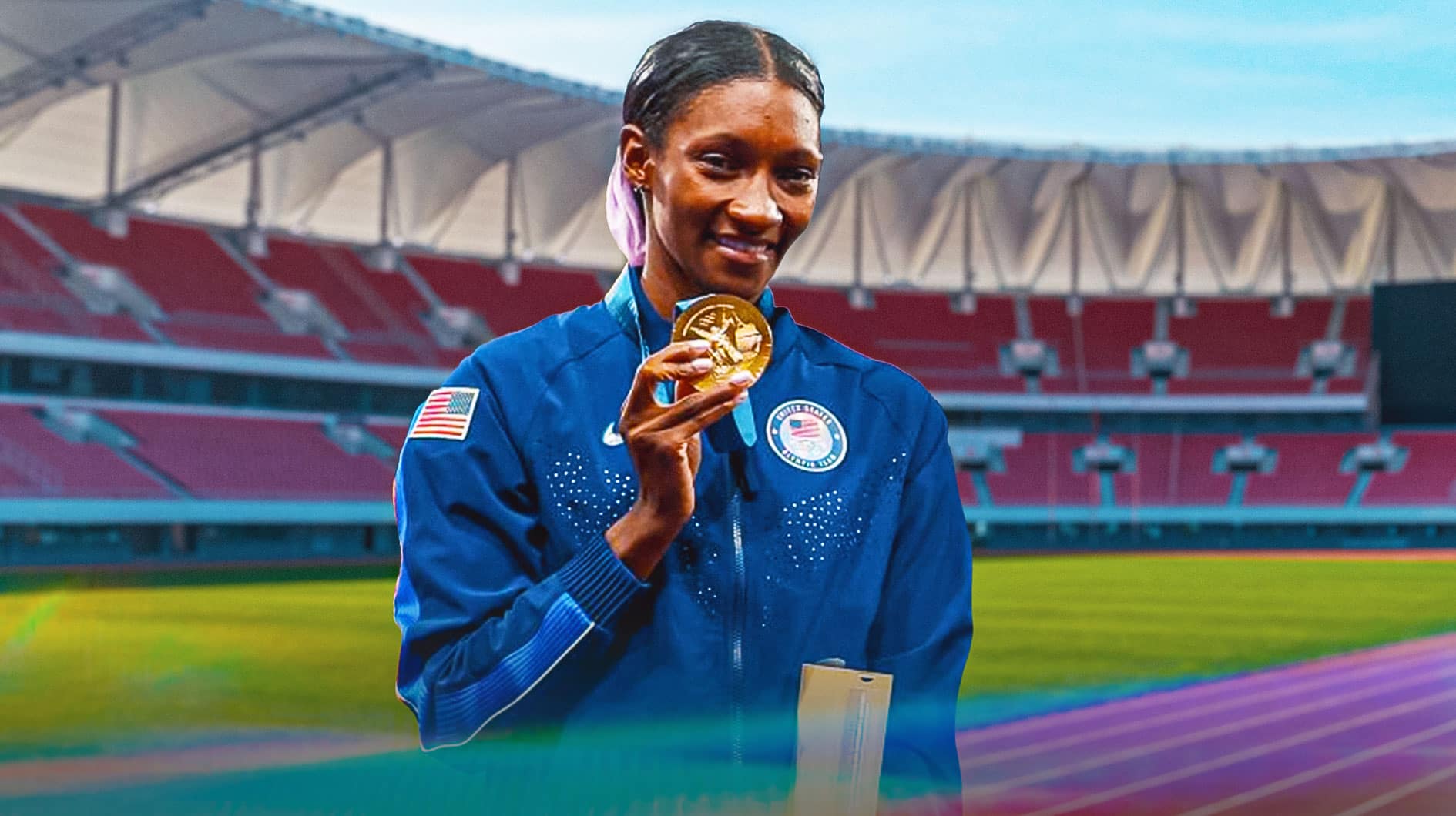 Quanera Hayes, a Livingstone University grad, won her first Olympic Gold medal with the USA track team, making HBCUs proud.