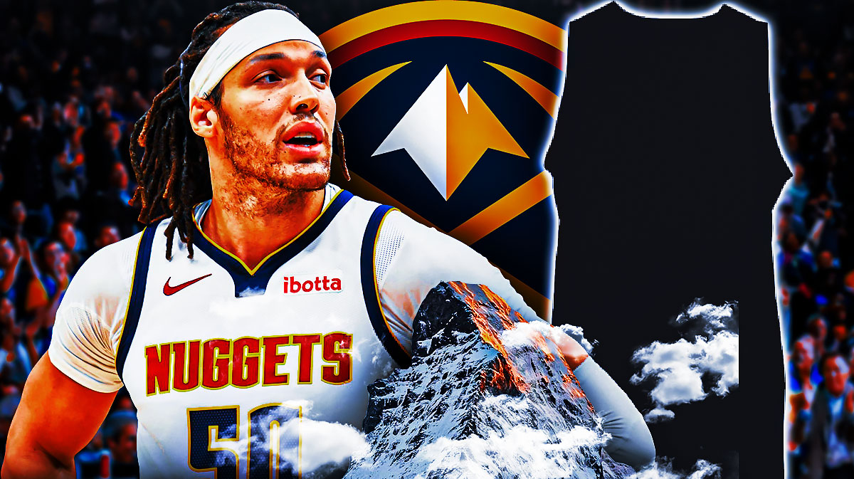 Nuggets' Aaron Gordon with a new jersey