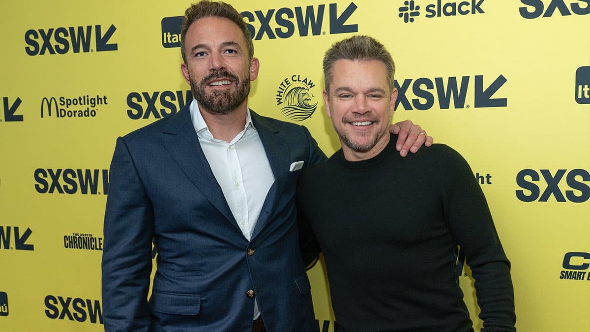 Ben Affleck and Matt Damon at SXSW in 2023.