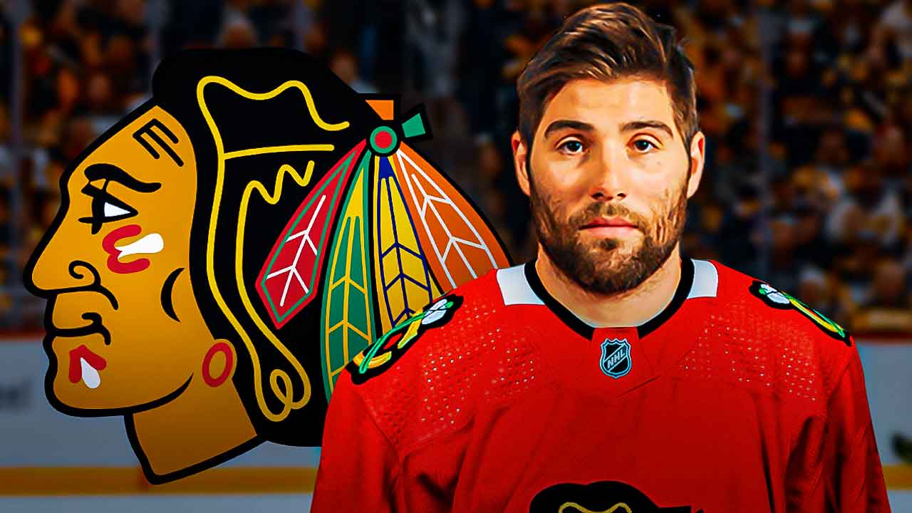 Blackhawks forward Pat Maroon talking about retirement and his playing future.