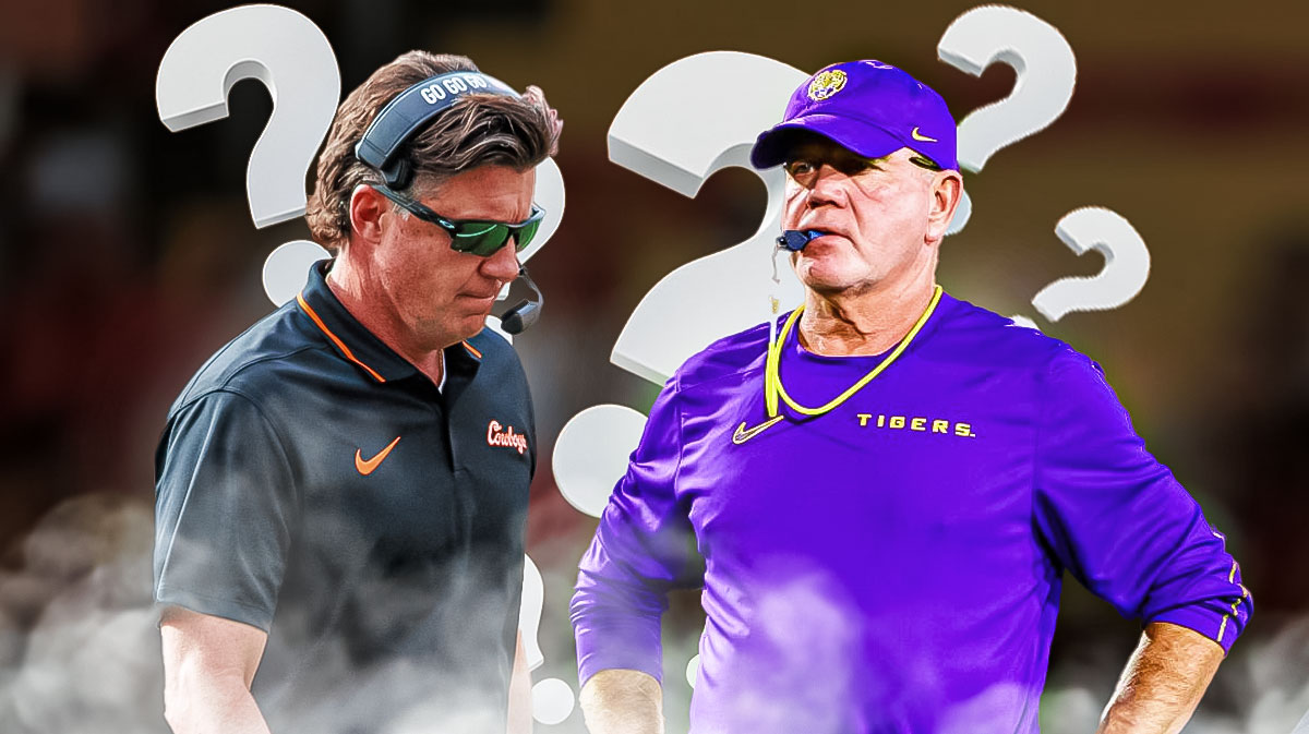 Brian Kelly, Mike Gundy. question marks all around