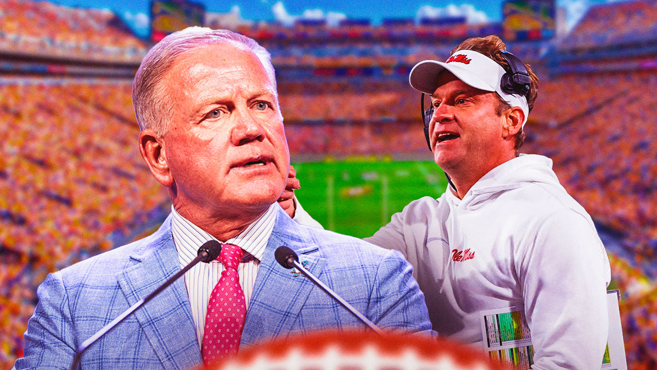 Brian Kelly’s hilarious Smartwater clapback at Lane Kiffin