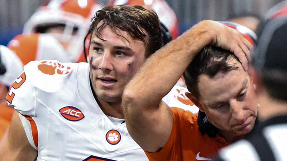 Clemson football's Cade Klubnik issues guarantee after brutal loss to  Georgia