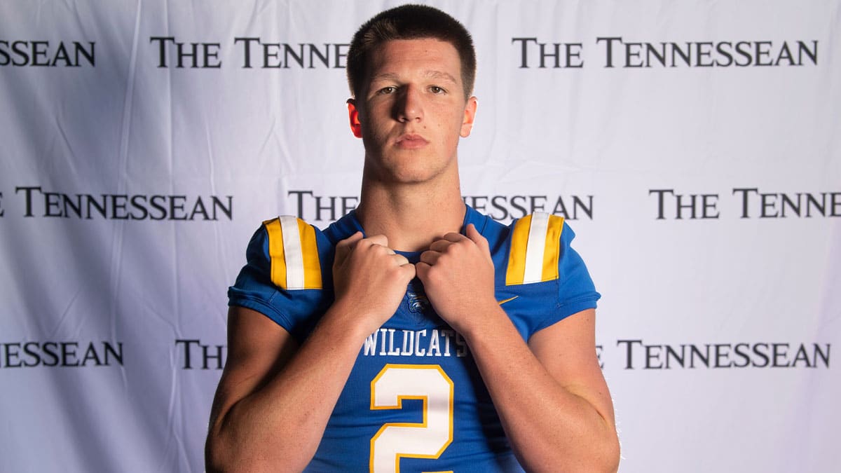 DCA’s Carson Sneed, stands for a portrait at Nissan Stadium in Nashville, Tenn., Wednesday, July 10, 2024.