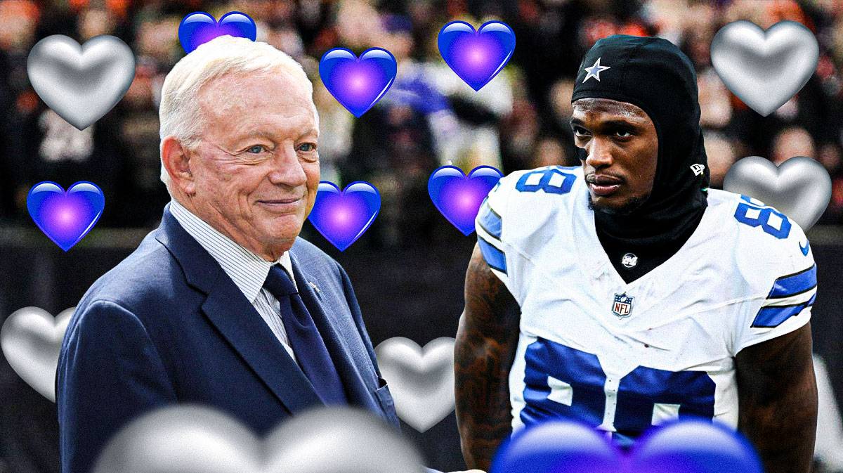 Cowboys' CeeDee Lamb, Jerry Jones On-field Reunion Sparks Buzz