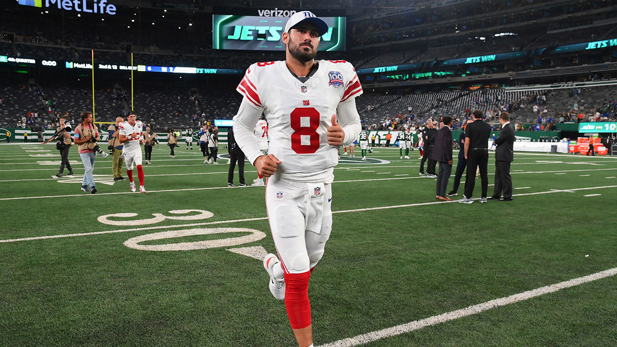 NFL quarterback Daniel Jones on Giants