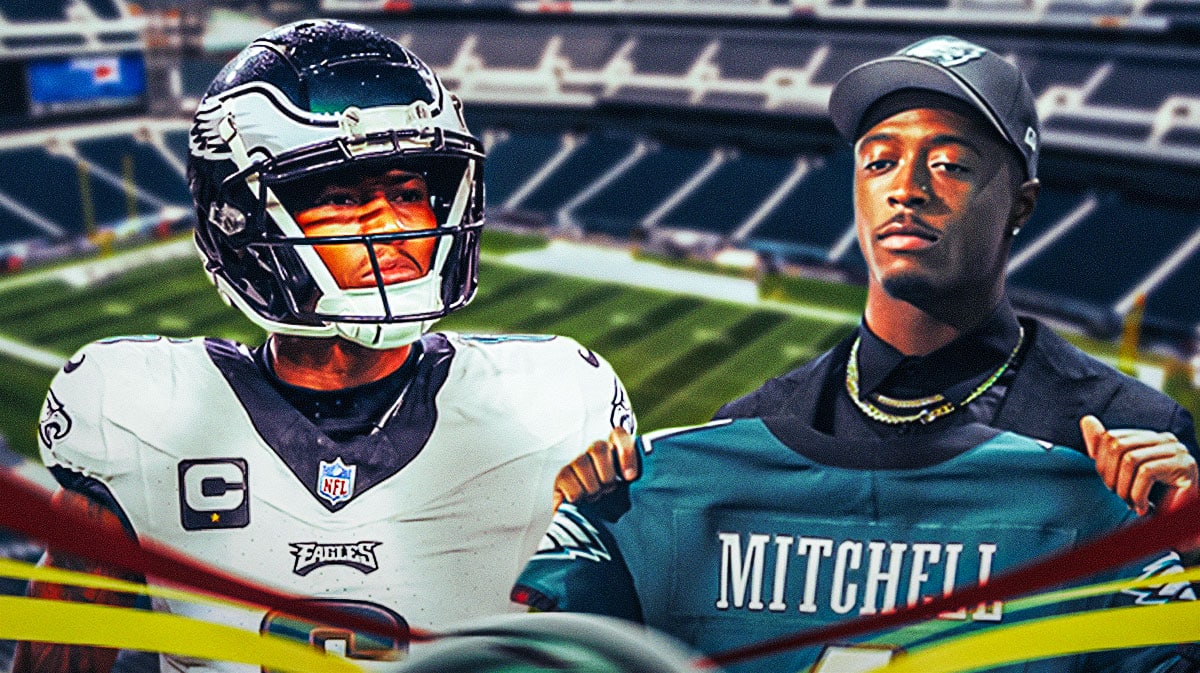 Eagles' DeVonta Smith hilariously sheds light on Quinyon Mitchell's  training camp trash talk