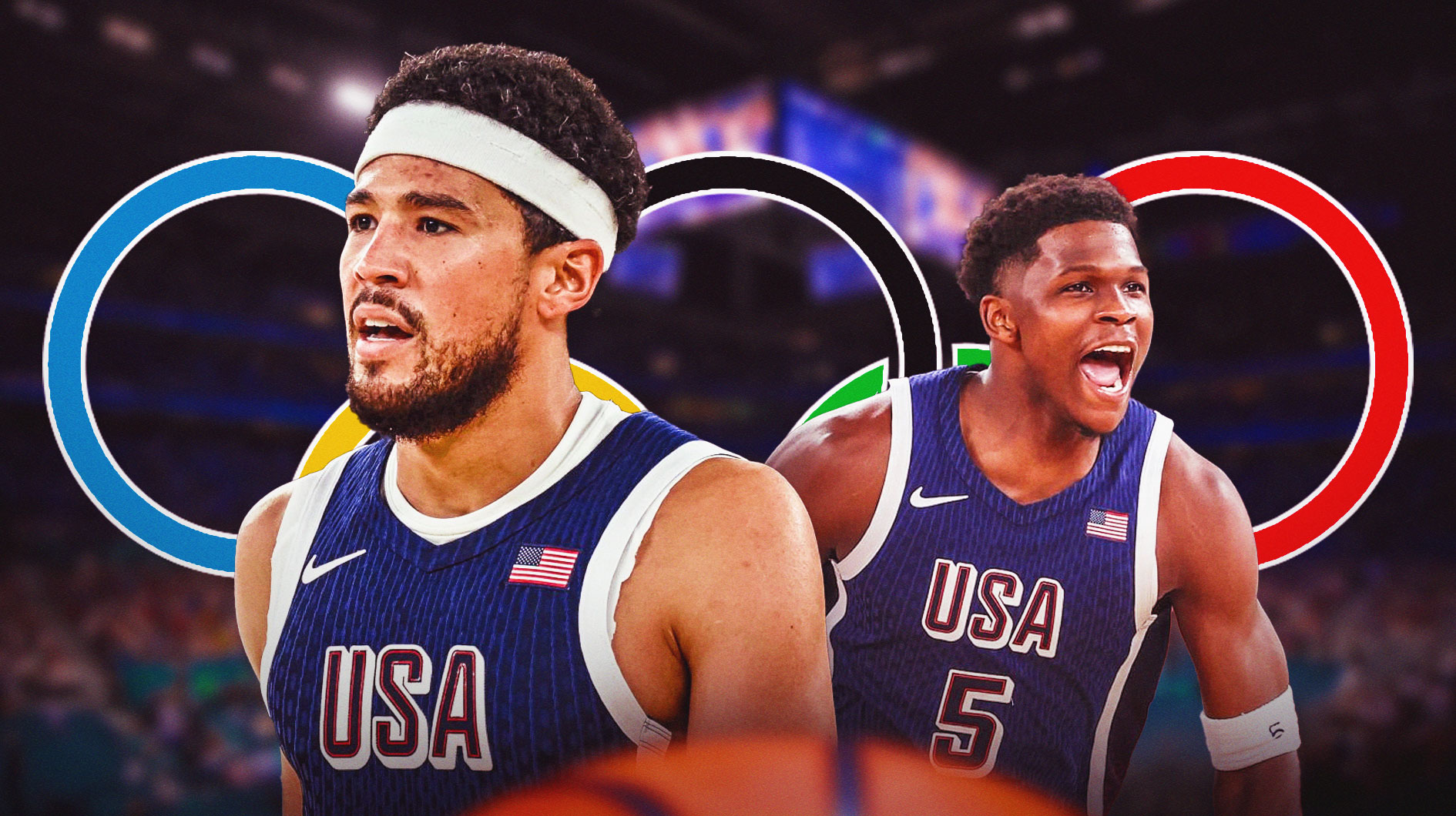 Devin Booker and Anthony Edwards make bold prediction for US team’s 2028 Olympics