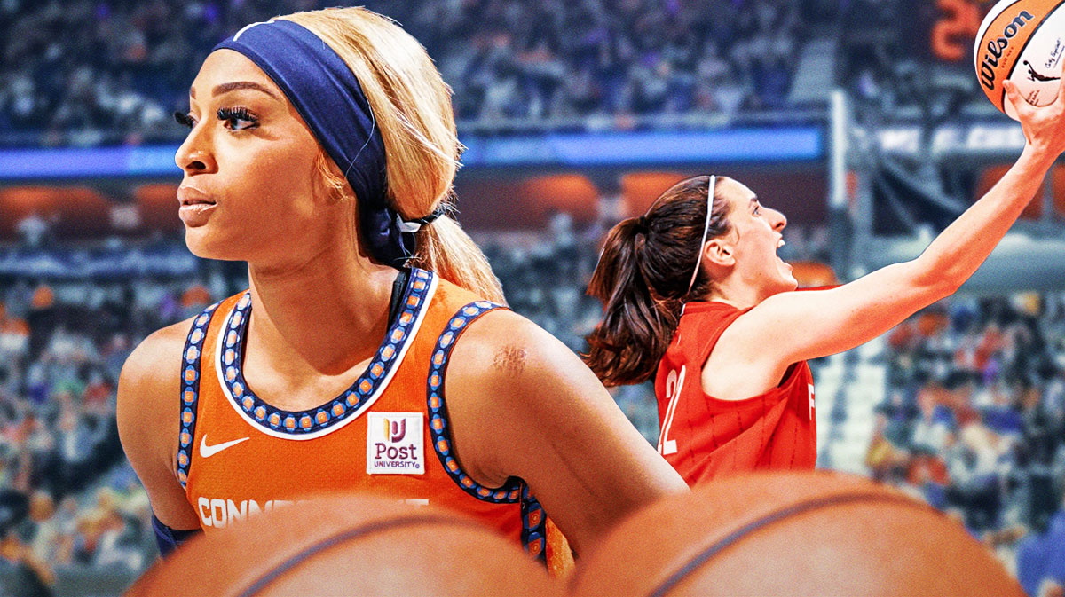 DiJonai Carrington, Caitlin Clark