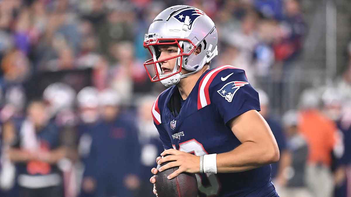Drake Maye preseason Patriots