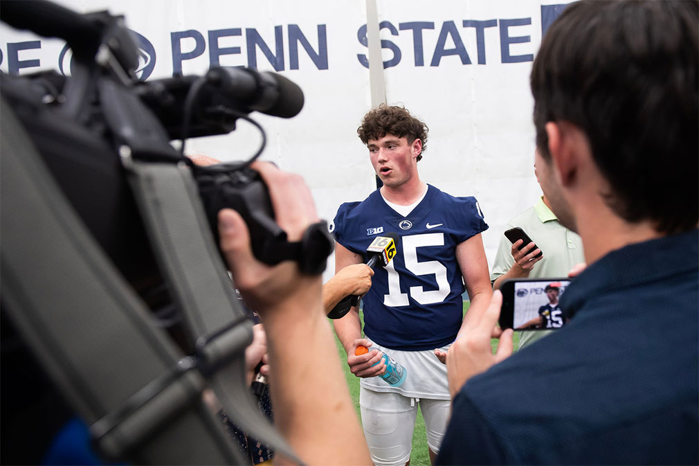 Why Penn State football's Drew Allar is 'settled in' after