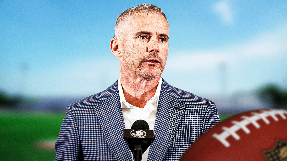 Florida State football head coach Mike Norvell