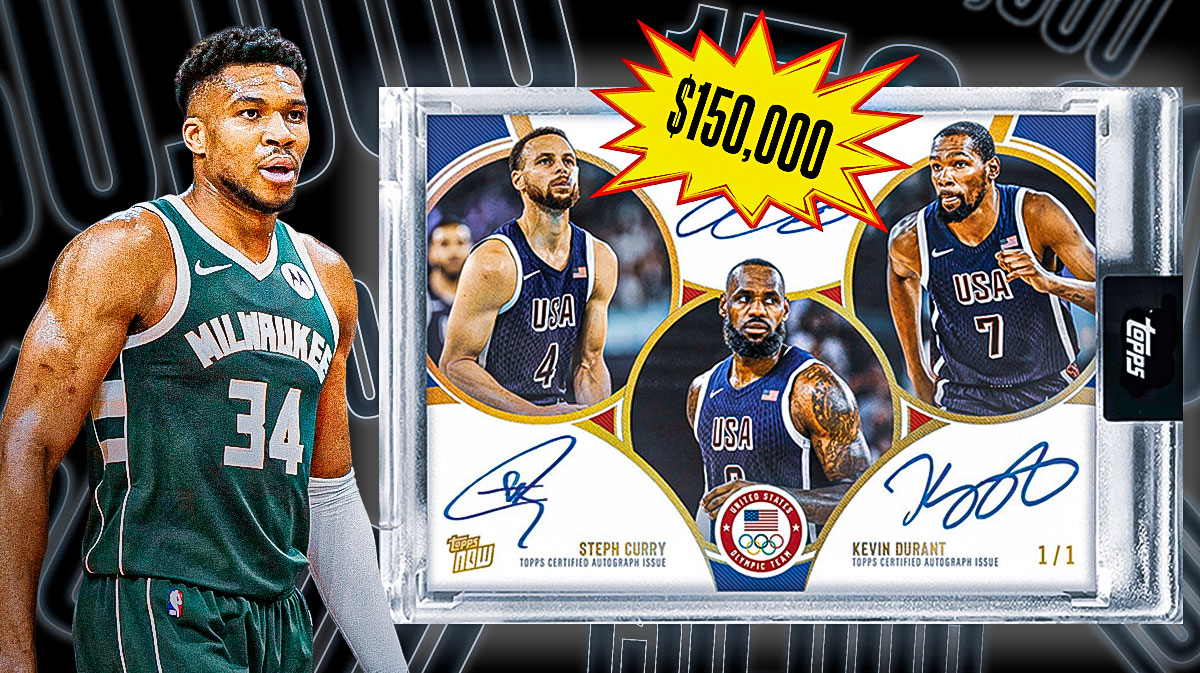 Giannis Antetokounmpo's absurd offer for extremely rare Team USA card