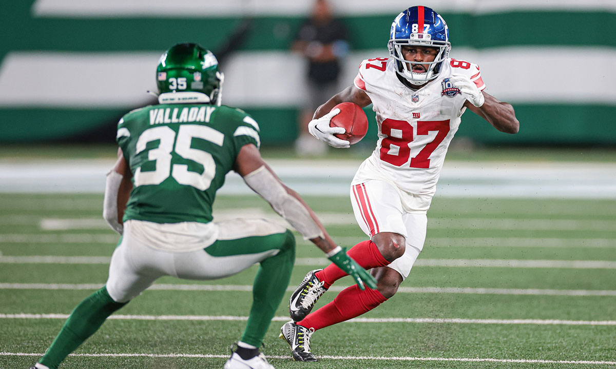 Giants make season-ending move on wide receiver amid roster cuts