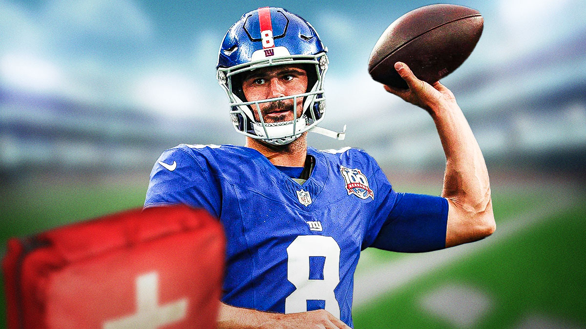 Giants, Daniel Jones, Giants injury, Texans, Daniel Jones knee