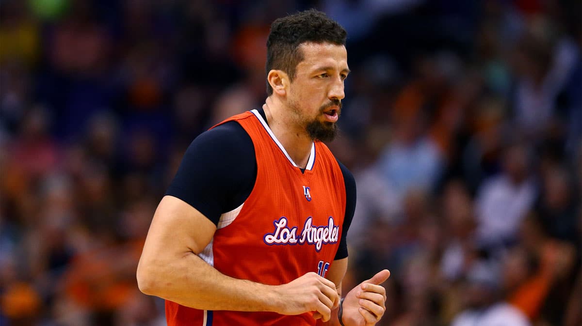 Clippers forward Hedo Turkoglu (15) against the Phoenix Suns at US Airways Center.