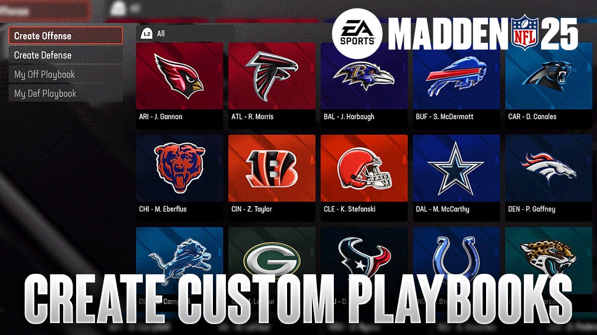 How to Create Custom Playbooks in Madden 25