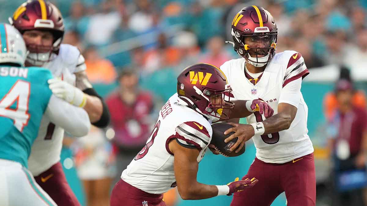 Jayden Daniels preseason Commanders