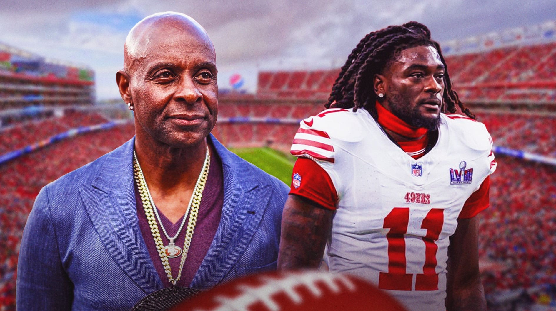 Jerry Rice, 49ers' Brandon Aiyuk