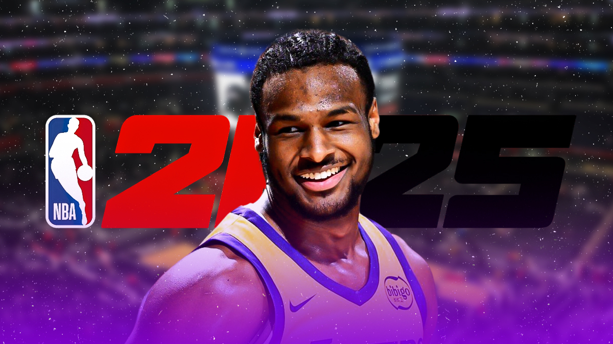 Lakers fans torn over Bronny James’ 2K25 rating